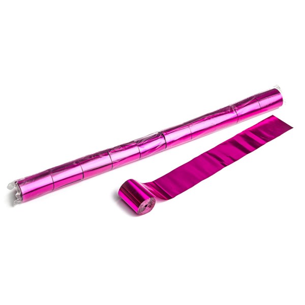 Luftschlangen/Streamer Pink (metallic), 50mm, 20m