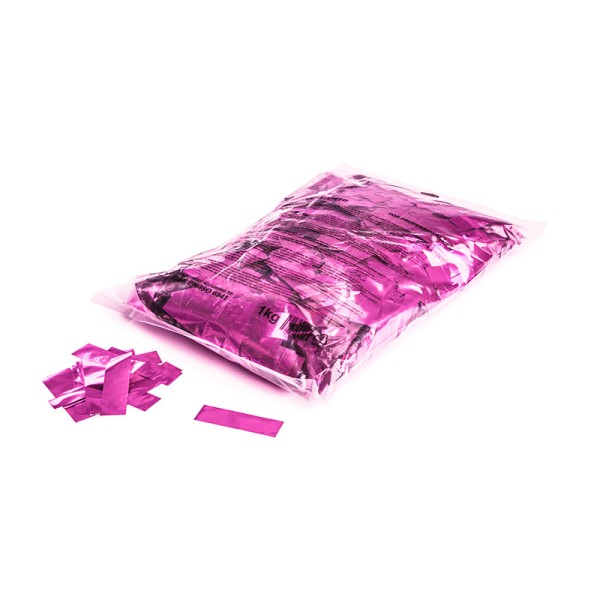 »slowfall« Konfetti Pink (metallic), 55x17mm, 1kg