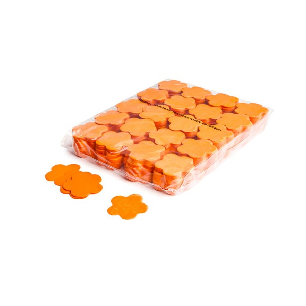 »slowfall« Konfetti Orange, Blume Ø 55mm, 1kg