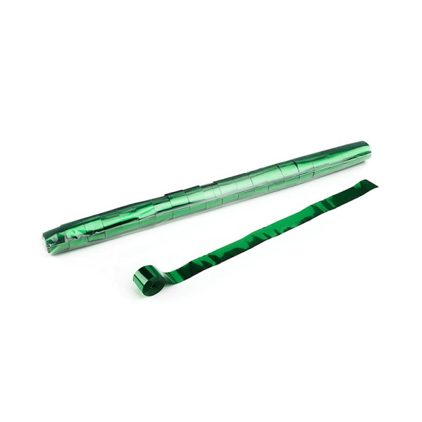 Luftschlangen/Streamer Grün (metallic), 25mm, 20m