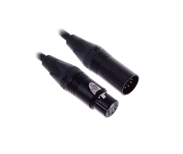 MAGIC FX, Flexible DMX Cable 5 pole XLR Male - Female - 15m