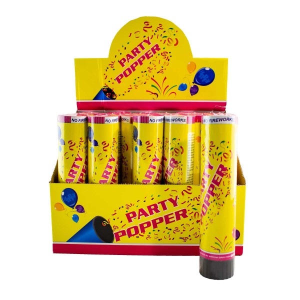 24 Party Popper II - Multicolor