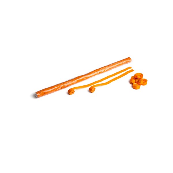 Luftschlangen/Streamer Orange, 15mm, 10m