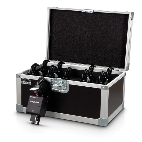 MAGIC FX, POWER DROP SET (Incl. 10 Curtain Clamps + Case)